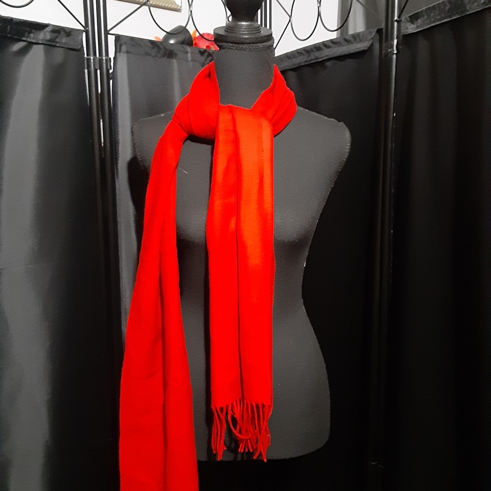 Elegant Red Scarf